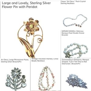 VINTAGE JEWELRY: TWENTY TO 100 YEARS OLD